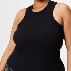 High Neck Rib Tank